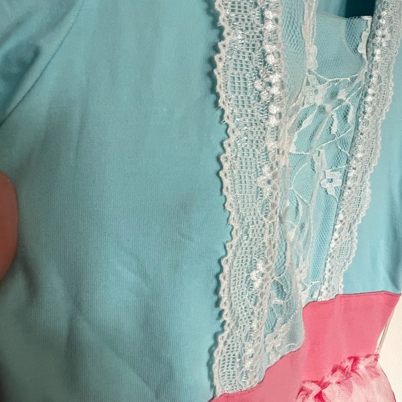 Taylor Joelle Bo Peep Dress Size 7 - Picture 3 of 4